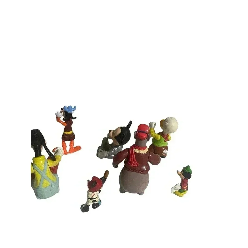Vintage Playmate 1991 Disney Baloo Goofy Donald Duck Mickey Figure Lot Of 7 RARE